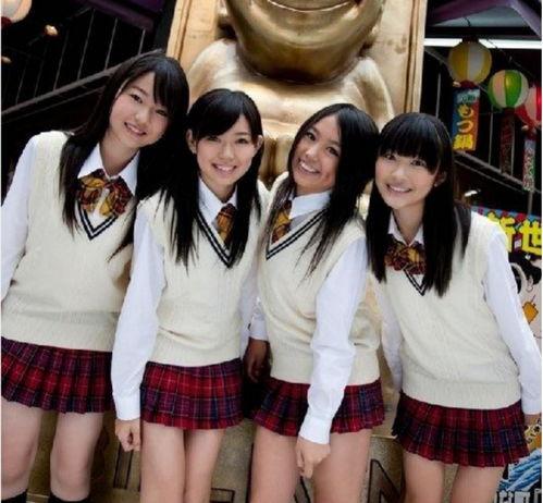 日本人女孩,传统与现代的完美融合